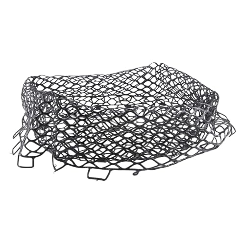 NERTOEE Ersatz-Fischfangnetz, verschleißfest, Gummi, multifunktional, schwarz, 40 cm, 1 Stück von NERTOEE