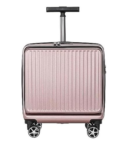 NESPIQ Handgepäck Koffer 16-Zoll-Koffer Für Geschäftsreisen, Boarding, Handgepäck, Kratzfeste Hartschalenkoffer Großer Koffer (Color : F, Size : 16 inch) von NESPIQ