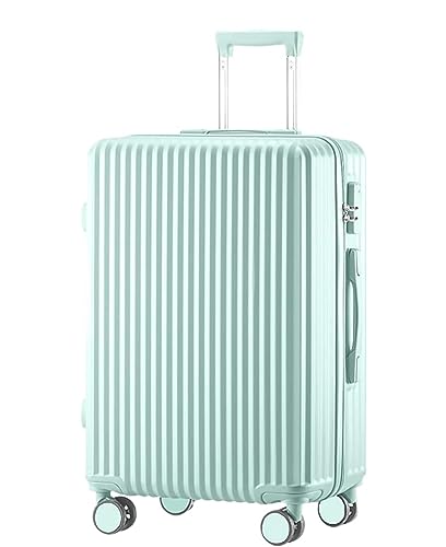 NESPIQ Handgepäck Koffer ABS-Hartschalenkoffer Mit Rädern, Nass- Und Trockentrenntasche, Leichtes Gepäck Großer Koffer (Color : Blue, Size : 24 inch) von NESPIQ
