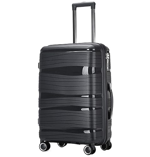 NESPIQ Handgepäck Koffer Reisekoffer Mit Spinnerrädern, Leichten Ergonomischen Griffen, Reisekoffer Großer Koffer (Color : G, Size : 18inch) von NESPIQ