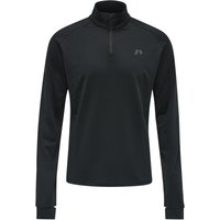 Newline Half-Zip Sweatshirt Herren in schwarz von NEWLINE