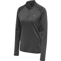 newline 1/2-Zip Running Trainings-Top Damen forged iron melange S von NEWLINE