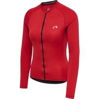 newline Core Biking Langarm Fahrradtrikot Damen tango red XXL von NEWLINE