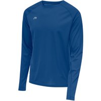 newline Core Laufshirt langarm Kinder true blue 164 von NEWLINE