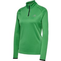 newline Phoenix 1/2-Zip langarm Laufshirt Damen 6089 - medium green XL von NEWLINE
