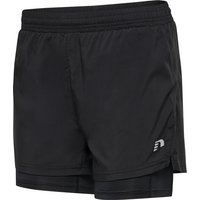 newline nwlKANSAS 2in1 Laufshorts Damen 2001 - black S von NEWLINE