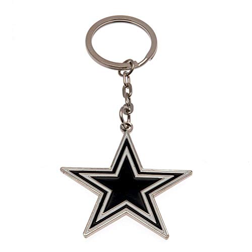 NFL Forever Collectibles Dallas Cowboys Forever Collectibles Keyring Crest Keyring Silver - St�ck von Dallas Cowboys