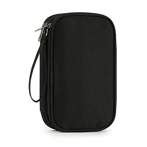 NGCG Wasserdichte elektronische Organizer-Tasche für Reisekabel, digitales Zubehör, doppellagige Aufbewahrungstasche für Ladegerät, USB-Kopfhörer, elektronische Taschen für Reisen von NGCG