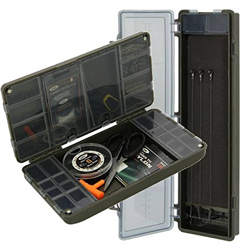 XPR-Terminal Tackle Box – Angelgerät Box System für Terminal Tackle + steifer Koffer Karpfen XPR "Leer" von Sub Sports