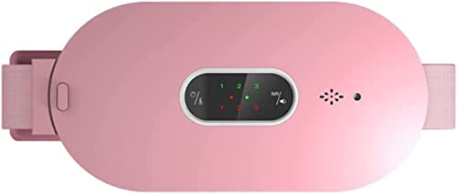 Elektrische Menstruations-Heizkissen USB Heizungs-Hüftgurt Wärmegürtel Heizgürtel Tragbar Massagekissen für Menstruation/Periode, Magenschmerzen, Rücken- oder Bauchschmerzen, 3 Gänge, Verstellbar von NICEYEA