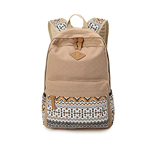 NICOLE&DORIS Rucksack Frauen Segeltuch Beiläufig Rucksack Schule Rucksack 3St Mädchen Einkaufen ReiseTagesrucksack Setzt von NICOLE & DORIS