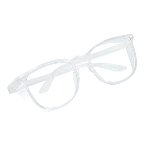 NIDONE Blaulichtblockende Schutzbrille, Anti-Fog-Schutzbrille mit Seitenschutz, klare Anti-Staubbrille für Damen und Herren, Transparent von NIDONE