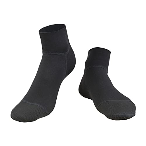 NIDONE Neoprenanzug -Socken 0,3 cm thermische Schnorchel -Socken Anti -Slip -Tauch -Socken für Kajakfahren 1pair M, Wärme -Tauch -Socken von NIDONE
