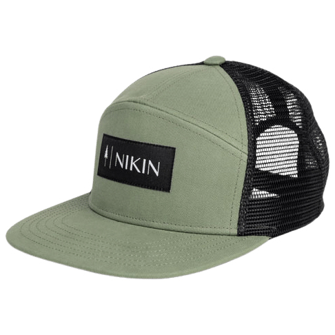 NIKIN - Treecap 7 Panel Trucker Nikin - Cap Gr One Size grau von NIKIN