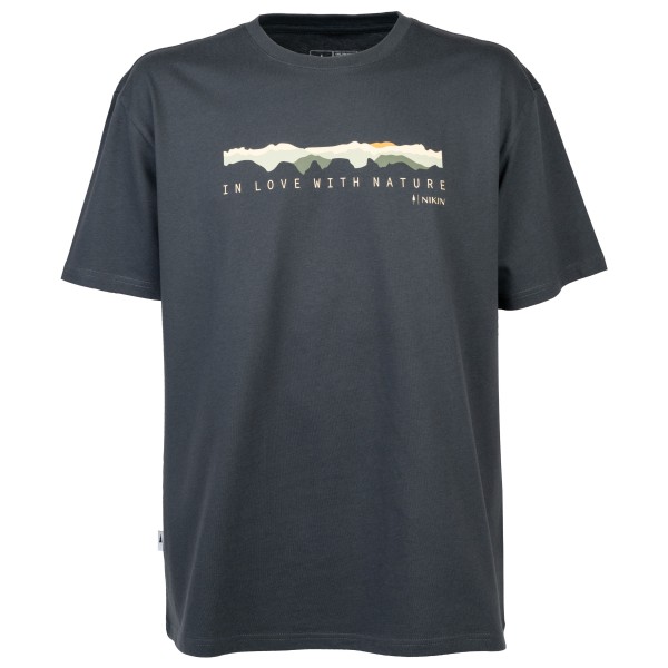 NIKIN - Treeshirt Mountain Panorama - T-Shirt Gr XL blau von NIKIN