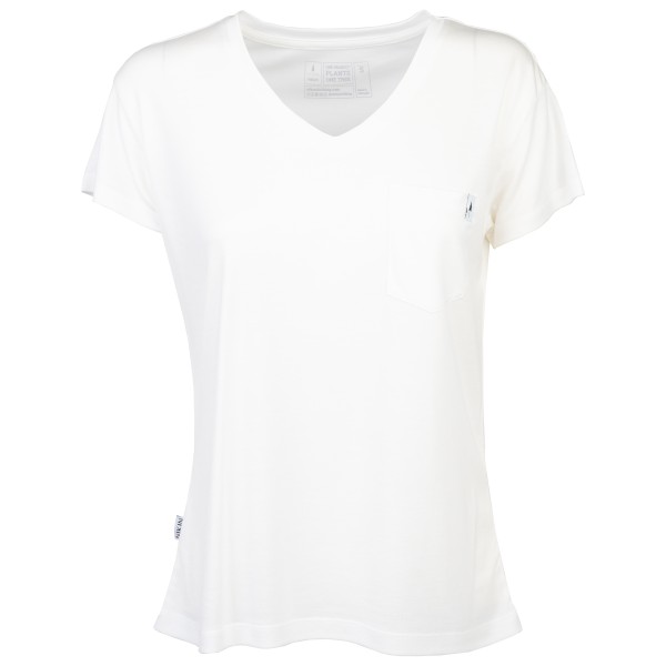 NIKIN - Women's Treeshirt Pocket V-Neck - T-Shirt Gr L weiß von NIKIN