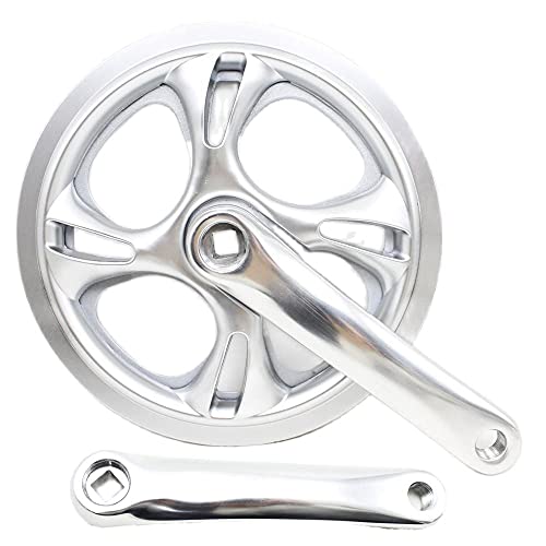 NIMUDU Fahrrad Kurbelarm,Kurbelgarnitur E-Bike Electric Bike Crankset 152mm 48t Kettenrad Radzahnplatte Falten Fahrrad Elektrische Fahrrad Gear Platte Kurbel Set NIMUDU Fahrrad Kurbelarm,Kurbelgarnitur E-Bike Electric Bike Crankset 152mm 48t Kettenrad Radzahnplatte Falten Fahrrad Elektrische Fahrrad Gear Platte Kurbel Set von NIMUDU
