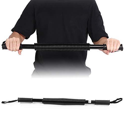 Armkraft-Muskeltrainer, Brust-Expander, Unterarm-Power-Trainingsgerät, Fitnessgerät für das Heim-Fitness-Training (Schwarze Trommel) von NIZUUONE