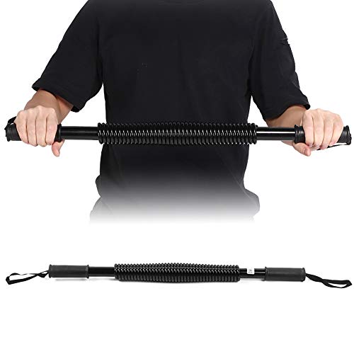Armkraft-Muskeltrainer, Brust-Expander, Unterarm-Power-Trainingsgerät, Fitnessgerät für das Heim-Fitness-Training (Schwarze Trommel) von NIZUUONE
