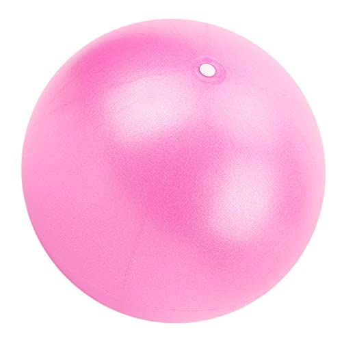 NIZUUONE Robuster 25 cm Großer Yoga-Übungsball, Explosionsgeschützte Pilates-Fitnessbälle für die Schwangerschaft (PINK) von NIZUUONE