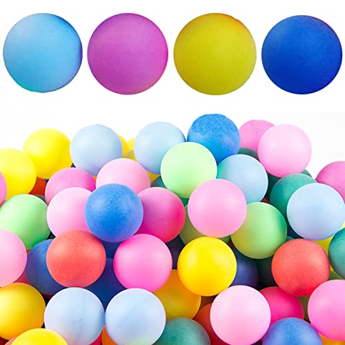 YouYuer 30PCS Tischtennisbälle,Tischtennisbälle Bunt,40mm Tischtennisbälle Kunststoff Tischtennis-Bälle Durable Bunte Tischtennisbälle Training Ping-Pong-Bälle für Kinder(Zufällige Farbe) von YouYuer