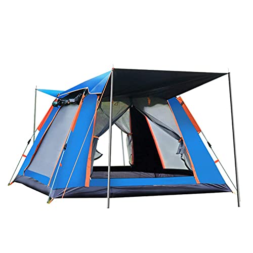 5-Personen-Familien-Campingzelt, 4-Jahreszeiten-Doppelschichten, wasserdicht, UV-beständig, Winddichte Zelte, Familien-Campingzelt im Freien von NOALED