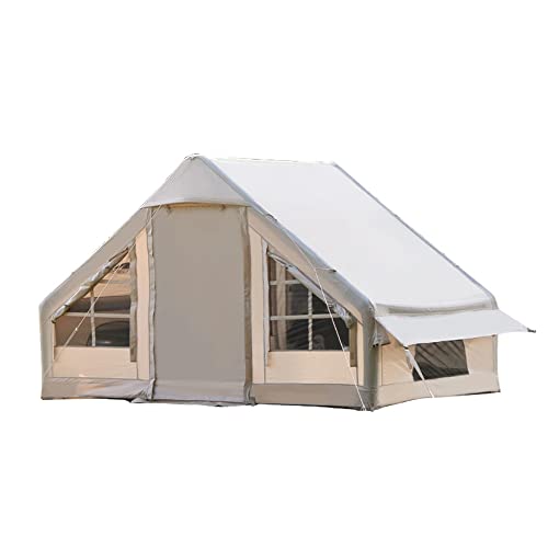 Aufblasbares Campingzelt für den Außenbereich mit Vordach, 5–8 Personen, einfacher Aufbau, wasserdichtes Haus zum Angeln, Camping und Wandern von NOALED