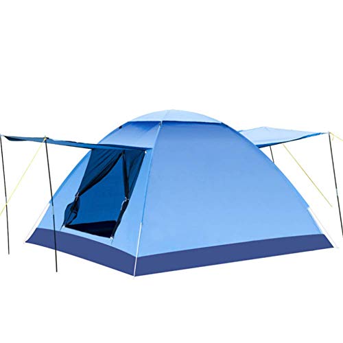 Automatisches Pop-up-Zelt für Camping, für 3–4 Personen, tragbares, faltbares Outdoor-Zelt, wasserdichtes Sonnenschutzzelt, Anti-UV/Strand/Wandern/Rucksackreisen/Angeln, sofortiger 4-Jahreszeiten von NOALED