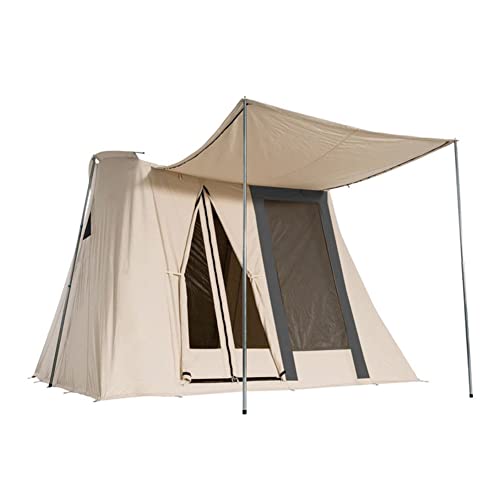 Campingzelt für 5–8 Personen, Familien-Kabinenzelt im Freien zum Wandern, Rucksackreisen, Reisen – Glamping-Zelt, Winddicht, einfacher Aufbau von NOALED