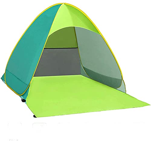 Outdoor-Campingzelt Pop-Up-Zelt, leichtes, wasserdichtes, faltbares Outdoor-Strandcampingzelt als Sonnenschutz für Kinder, Familie und Hund im Garten, am Strand von NOALED