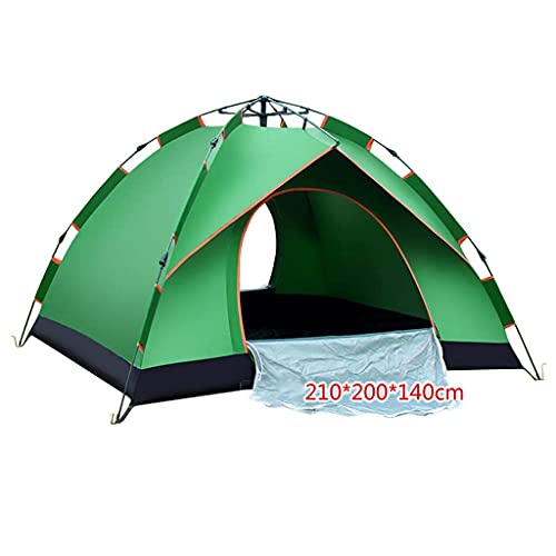 Outdoor-Campingzelte, grünes, tragbares, wasserfestes Zelt für viele Menschen von NOALED
