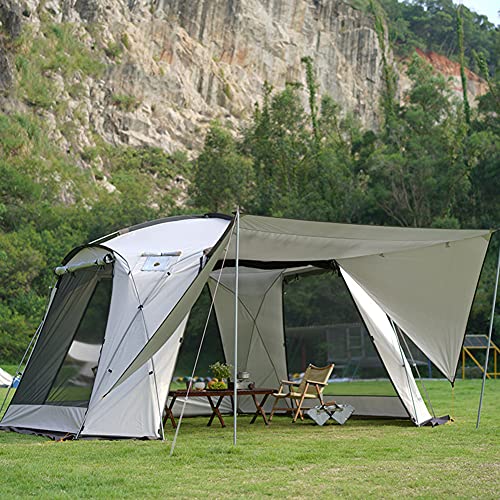 Pop-up-Zelt für 5–8 Personen, sofortiges Campingzelt mit Doppeltür, leichtes Familien-Kuppelzelt mit Tragetasche für Outdoor-Familiencamping, Wandern, Angeln, Festival von NOALED