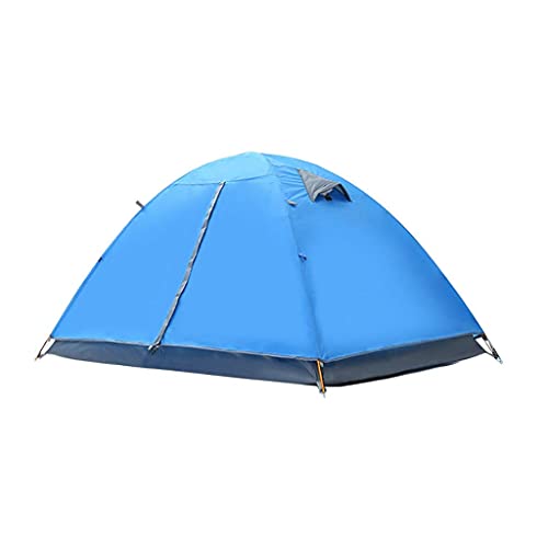 Sichtschutzzelt für den Außenbereich, 2-Personen-Camping-Rucksackzelt, tragbares Outdoor-Zelt, leichtes Kuppelzelt für Parken, Bergsteigen, Fahrrad- und Motorradcamping von NOALED