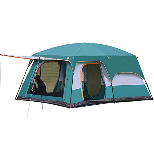 Zelt Regensicheres Campingzelt im Freien, Zelt mit Zwei Schlafzimmern und einem Wohnraum, 8 Personen, 10 Personen, 12 Personen, Mehrpersonenzelt für Wanderreisen von NOALED