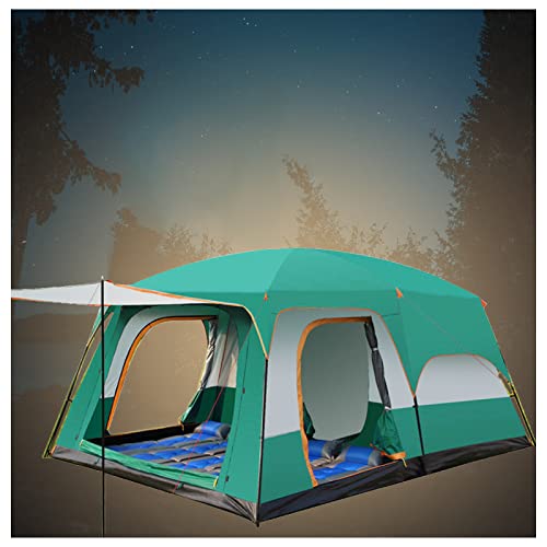 Zelt für Camping, 5 bis 8 Personen, Belüftung, schnell aufgebautes, günstiges Zelt, stabile, robuste Pop-up-Zelte, ideal für Camping im Garten von NOALED