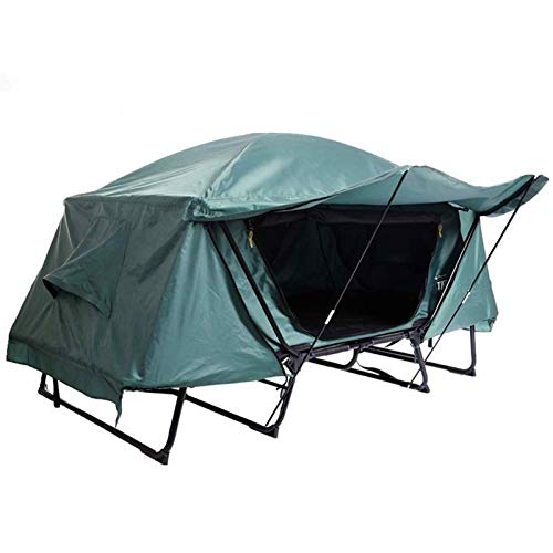 Zelte für Camping, wasserdicht, faltbar, wasserdicht, zum Wandern für eine Person, erhöhtes Campingzelt, Camping-Zeltbett, Outdoor-Freizeit, faltbares Angelzelt von NOALED