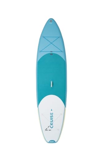 Stand Up Paddle Surfboard NOARD No. 003 I 326x76x15cm I Türkis I Doppellagig & Dropstitch | Geeignet für Anfänger und Profis I Zubehör im Lieferumfang enthalten von NOARD
