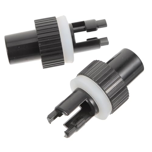 NOLITOY 2 Stück Teiliges Ventiladapter Aufblasbare Schlauchboote aus PVC Spiralgewickeltes Luftventil Robust und Leicht Einfache Installation Geeignet für Kajaks Gummiboote Surfboards von NOLITOY