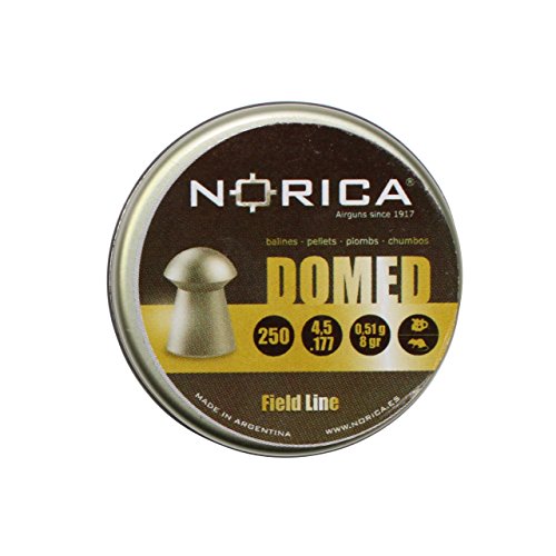 NORICA Domed - Rundkopf-Diabolos im Kal. 4,5mm (.177) glatt - 250 Schuss von NORICA