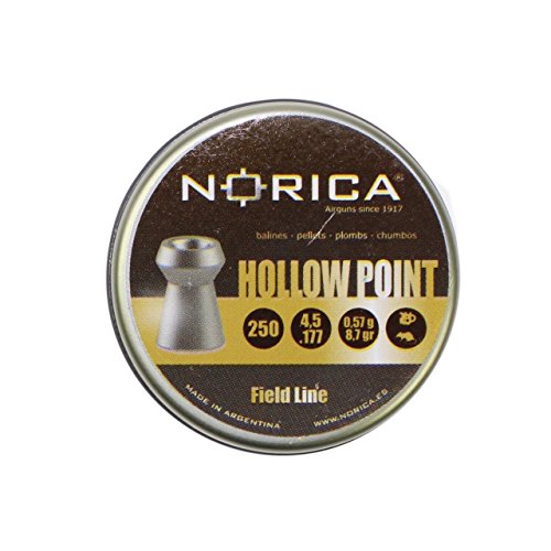 NORICA Hollow Point Hohlspitz-Diabolos im Kal. 4,5mm (.177) glatt - 250 Schuss von NORICA