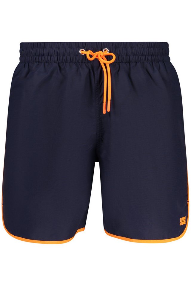 NORWAY 1963 Badeshorts Herren Bade-Boxershorts Blau - Komfort & Stil mit Innenslip & Taschen NORWAY 1963 Badeshorts Herren Bade-Boxershorts Blau - Komfort & Stil mit Innenslip & Taschen von NORWAY 1963