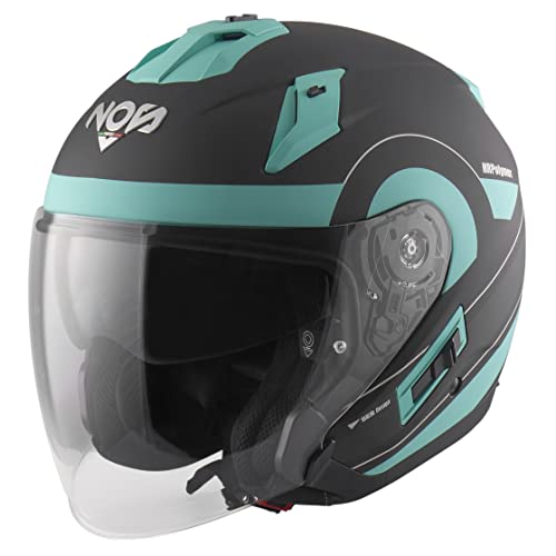 NOS Helmets Helm NS-2, ME, Zone Aquamarine von NOS NEW OWN STYLE