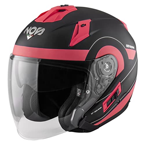 NOS Helmets Helm NS-2, XL, Violet MATT Zone von NOS NEW OWN STYLE