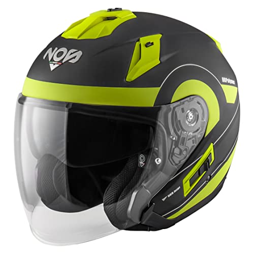 NOS Helmets Helm NS-2, ME, Zone FLUOR Yellow von NOS NEW OWN STYLE