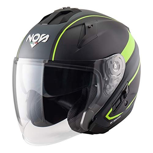 NOS Helmets Helm NS-2, M, Sting Yellow Matt von NOS NEW OWN STYLE