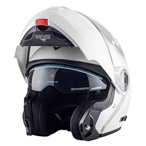 Helm NS-8, SM, White von NOS NEW OWN STYLE