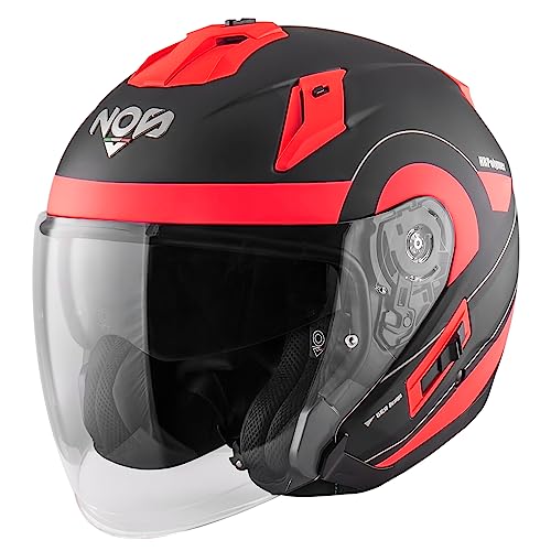 Helm NS-2 ECE 22-06 Zone RED MAT von NOS NEW OWN STYLE