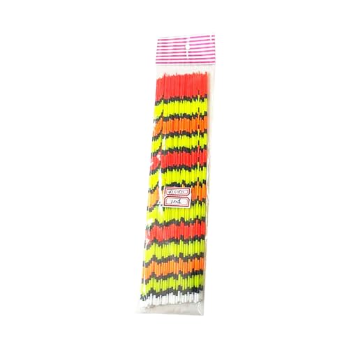 NPXUAMTJ 100 Stück Spürte Float Top Fishing Tool Hohl Schwanz Drift Schwanzfischer von NPXUAMTJ