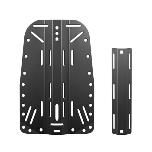 NPXUAMTJ Advanced Scubas Backplate Aluminiumrahmentanks Mit Gewichtsreduzierung Für Verbesserung Der Manövrierfähigkeit Doppelpanzer Rückplatte von NPXUAMTJ