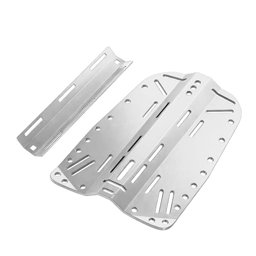 NPXUAMTJ Advanced Scubas Backplate Aluminiumrahmentanks Mit Gewichtsreduzierung Für Verbesserung Der Manövrierfähigkeit Doppelpanzer Rückplatte von NPXUAMTJ